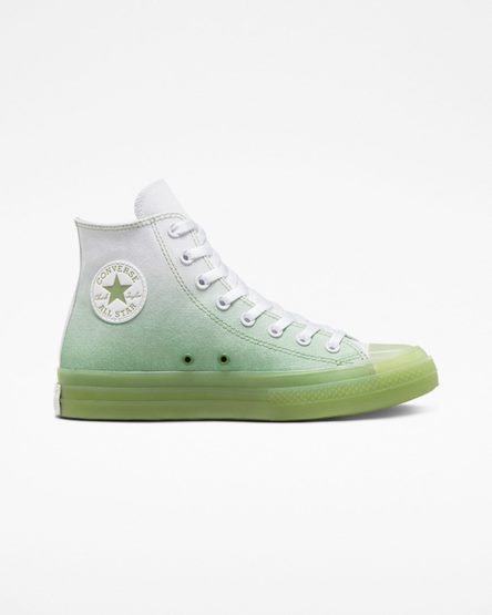 Women's Converse Chuck Taylor All Star CX Gradient High Top Shoes Green / White / Green | AU 5064CB